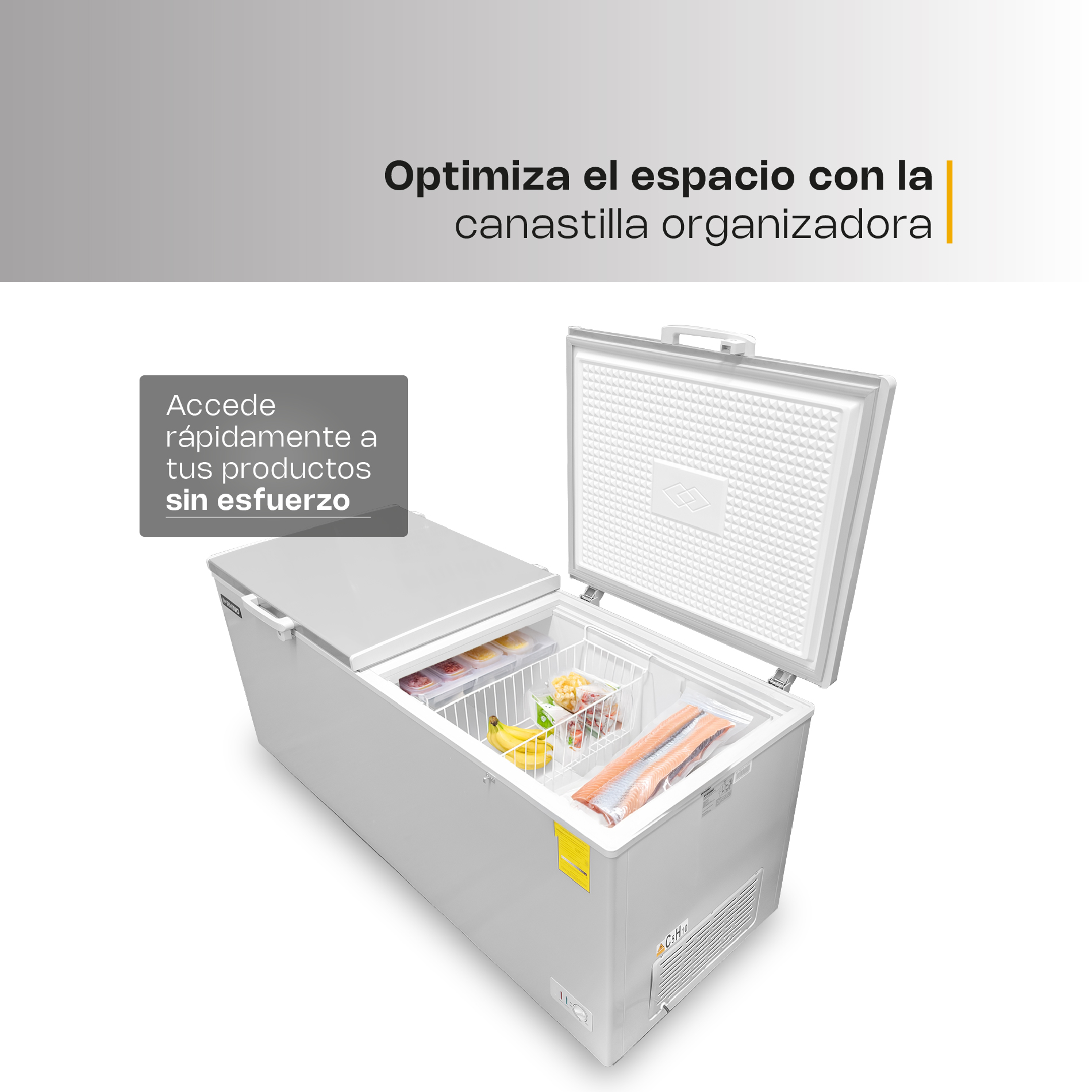 Foto 4 | Congelador Horizontal Rhino, 24 Pies (677l), Congeco-24x