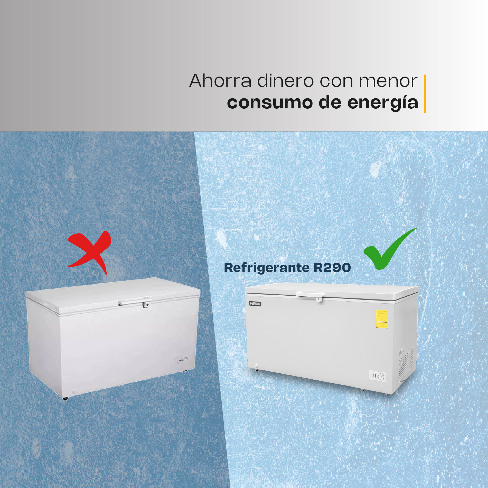 Foto 7 | Congelador Horizontal Rhino, 16 Pies (435l), Congeco-16