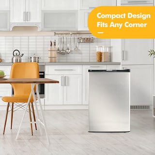 Foto 2 | Congelador Vertical Costway Compact De Una Sola Puerta De 3.0 Pies Cúbicos - Venta Internacional.