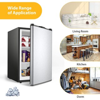 Foto 7 | Congelador Vertical Costway Compact De Una Sola Puerta De 3.0 Pies Cúbicos - Venta Internacional.
