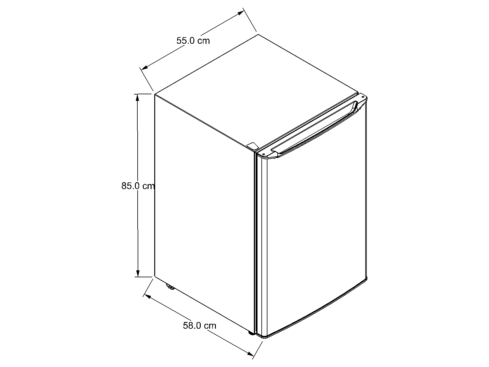 Foto 7 pulgar | Refrigerador Compacto Whirlpool WUC2205Q color Blanco 4.5 P³