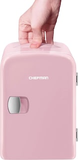 Foto 5 | Mini Refrigerador Portátil Chefman RJ48-PINK-4 color Rosa