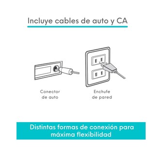 Foto 6 | Mini Refrigerador Cooluli Vibe Frío/caliente Con Pizarrón 15l color Blanco