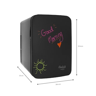 Foto 2 | Mini Refrigerador Cooluli Vibe Frío/Caliente con Pizarrón 15l color Negro