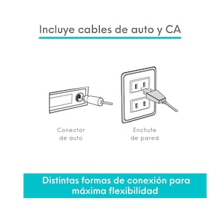 Foto 6 | Mini Refrigerador Cooluli Vibe Frío/Caliente con Pizarrón 15l color Negro