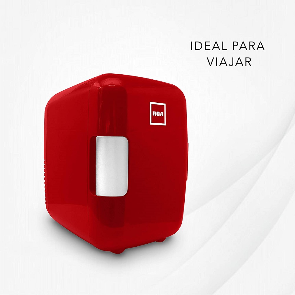 Foto 5 pulgar | Mini Refrigerador RCA RC-4R Rojo