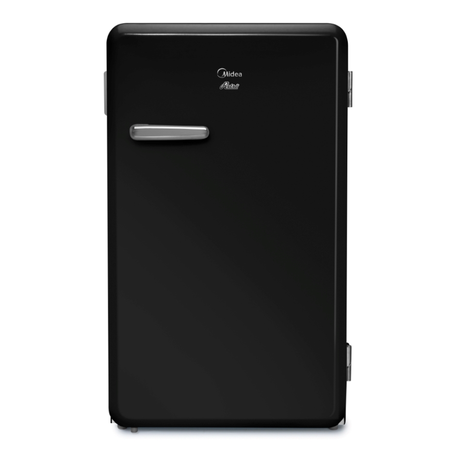 Foto 1 | Frigobar Midea Retro Look 4 Pies Cúbicos/106 L Negro Always Cool