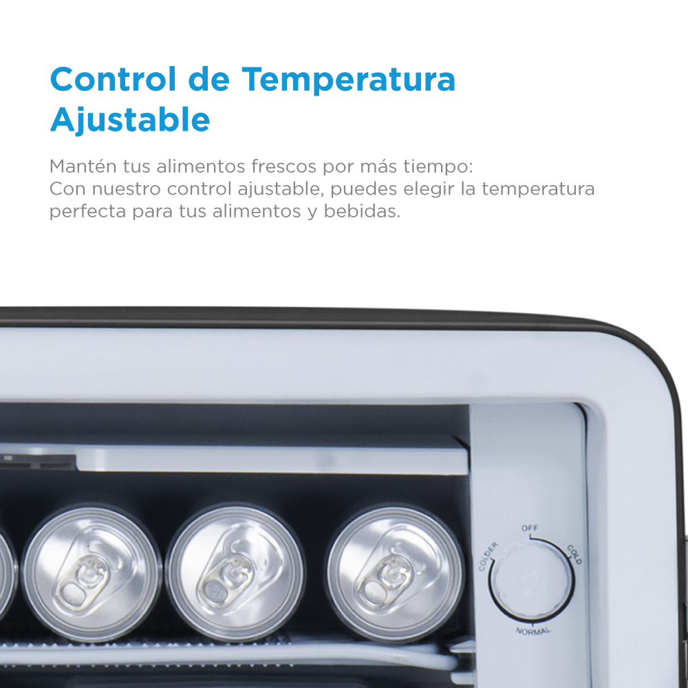 Foto 5 pulgar | Frigobar Midea Retro Look 4 Pies Cúbicos/106 L Negro Always Cool
