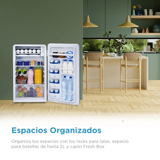 Foto 5 | Frigobar Midea Retro Look 4 Pies Cúbicos/106 L Negro Always Cool