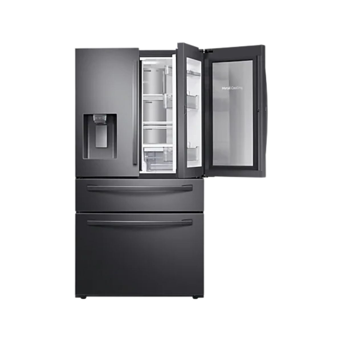 Foto 5 pulgar | Refrigerador Food Show Case Samsung 28 Pies color Silver