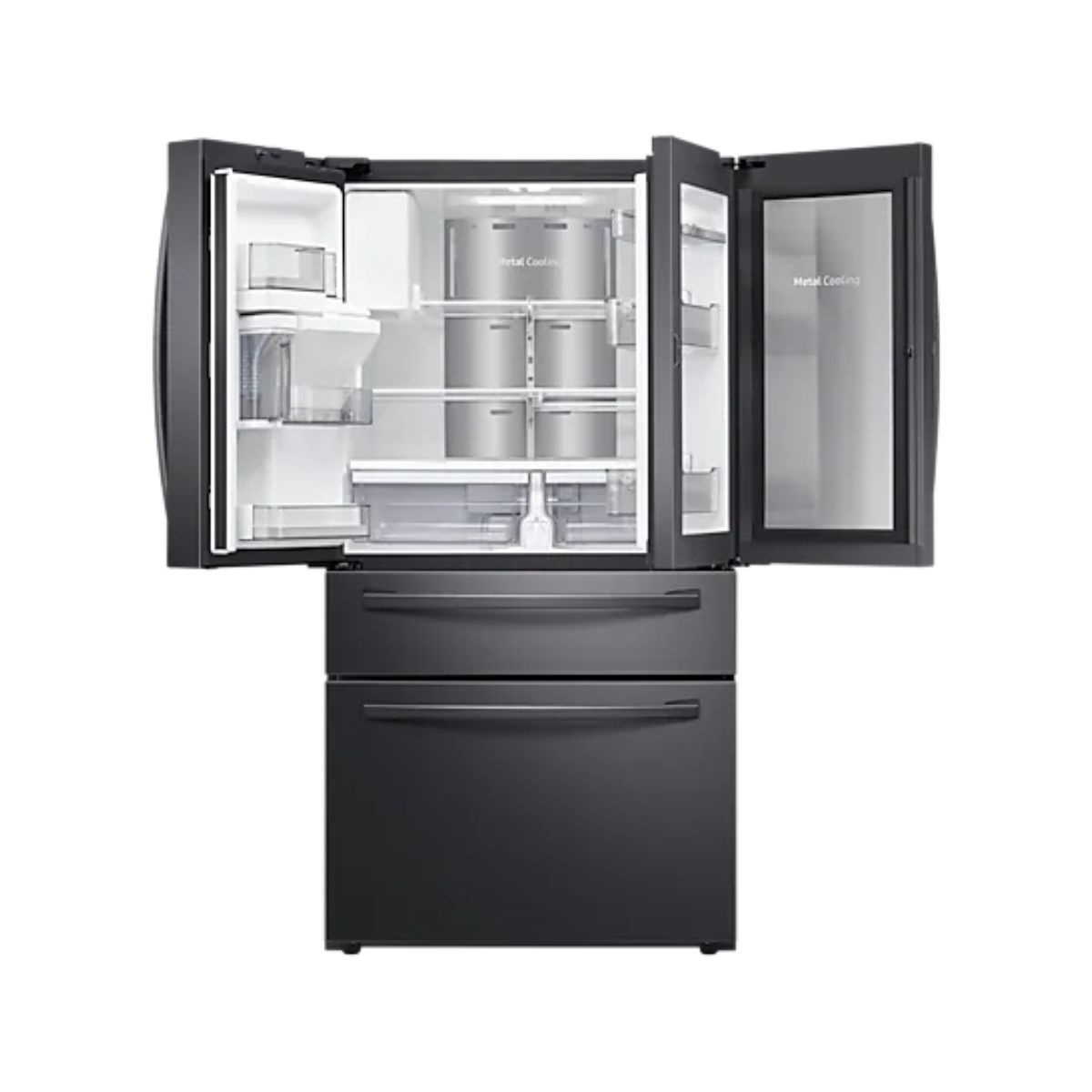 Foto 6 pulgar | Refrigerador Food Show Case Samsung 28 Pies color Silver
