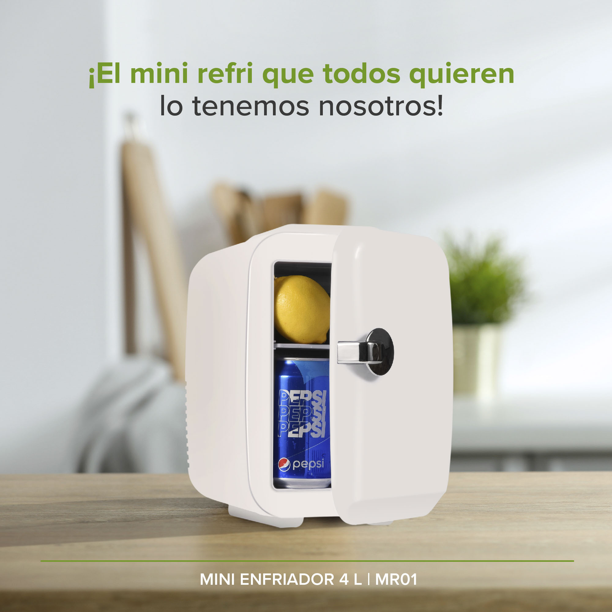Foto 5 pulgar | Mini Refrigerador Avera Portátil Auto Casa Oficina Mr01- color Blanco