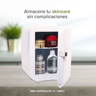 Foto 6 | Mini Refrigerador Avera Portátil Auto Casa Oficina Mr01- color Blanco