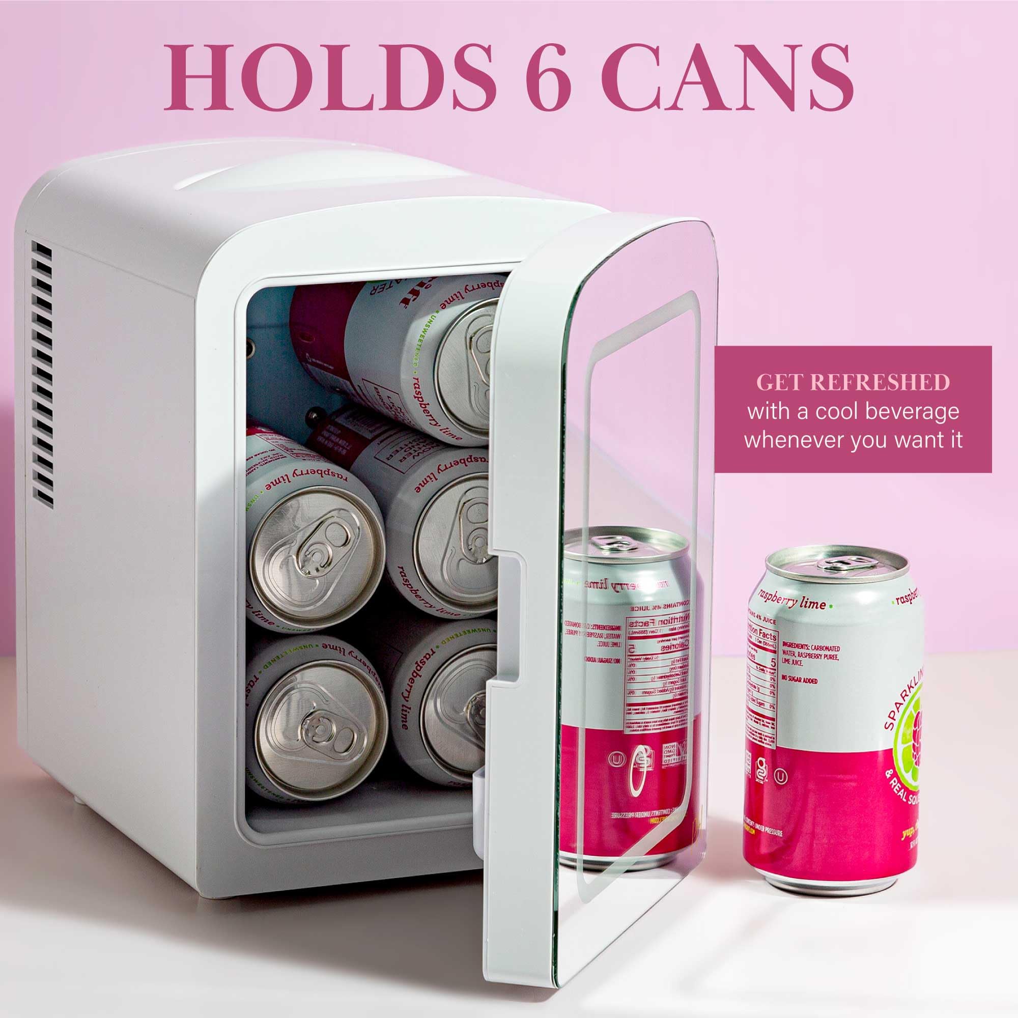 Foto 7 | Minirefrigerador Paris Hilton 4l Para Cosméticos Y Cuidado De La Piel - Venta Internacional.