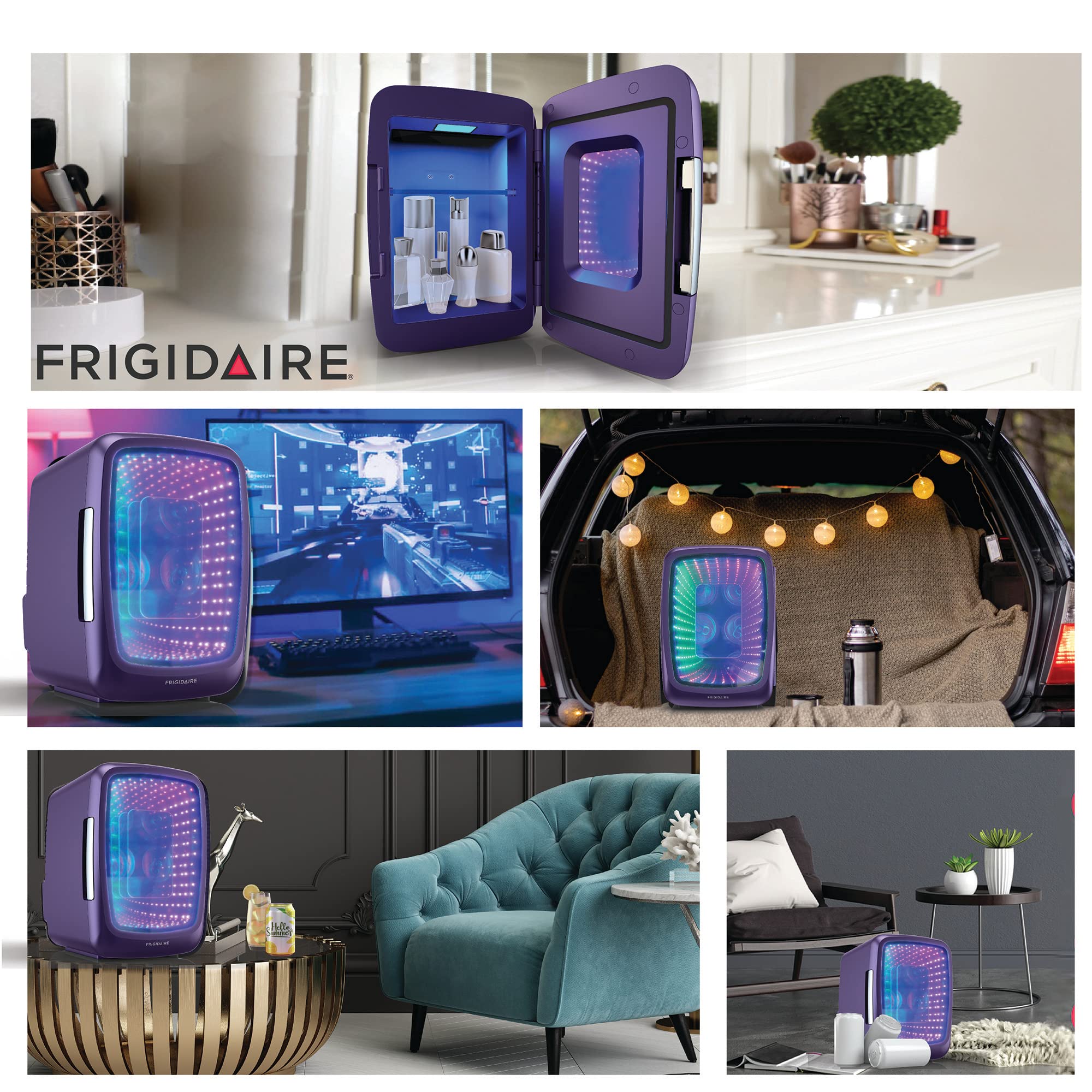 Foto 6 pulgar | Minirefrigerador De Bebidas Frigidaire Efmis179 Purplehaze - Venta Internacional.