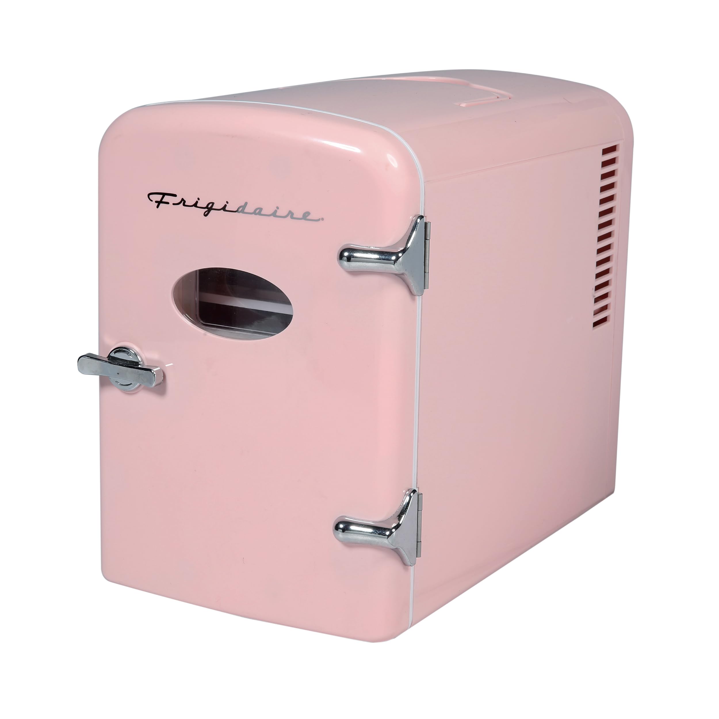 Minirefrigerador Frigidaire Efmis175 Retro, 6 Litros, 9 Latas, Rosa - Venta Internacional.