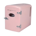 Minirefrigerador Frigidaire Efmis175 Retro, 6 Litros, 9 Latas, Rosa - Venta Internacional.