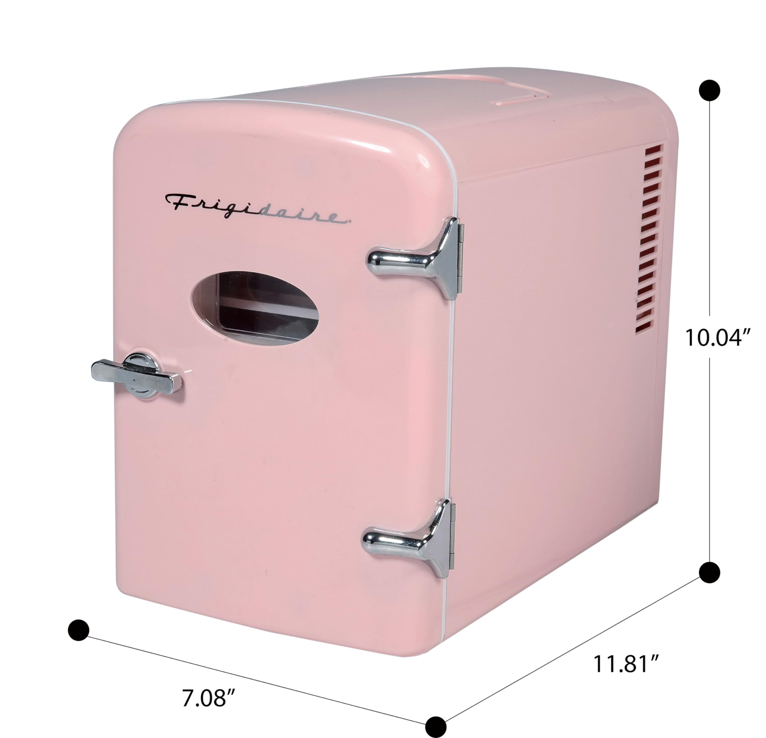 Foto 5 pulgar | Minirefrigerador Frigidaire Efmis175 Retro, 6 Litros, 9 Latas, Rosa - Venta Internacional.