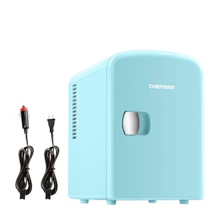 Foto 4 | Nevera Portátil Chefman Iceman Mini Blue de 4 l- Venta Internacional