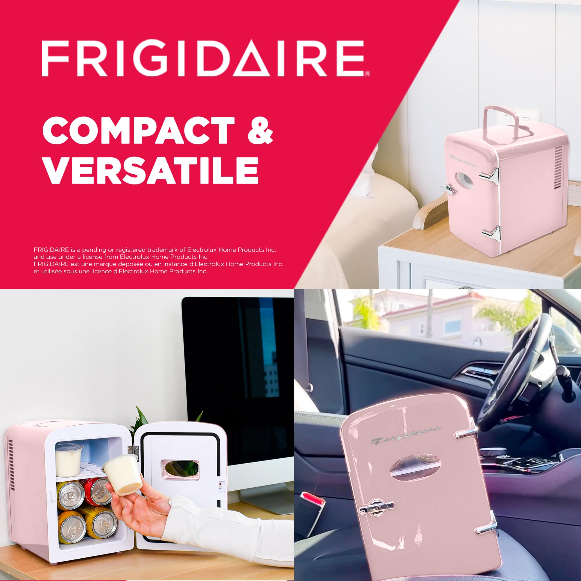 Foto 8 pulgar | Minirefrigerador Frigidaire Retro Cooler De 4 Litros, 6 Latas, 100% Libre De Freón - Venta Internacional.