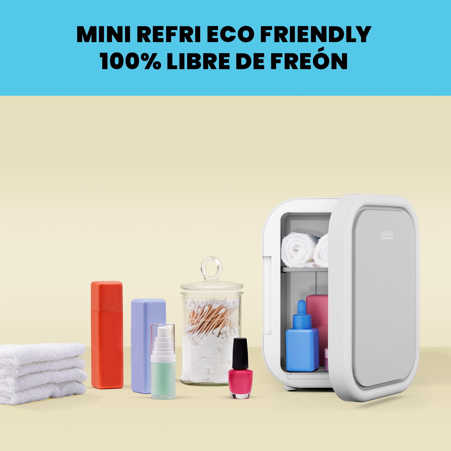 Foto 6 pulgar | Chefman - Mini Refrigerador Portátil 6 Latas Color Blanco