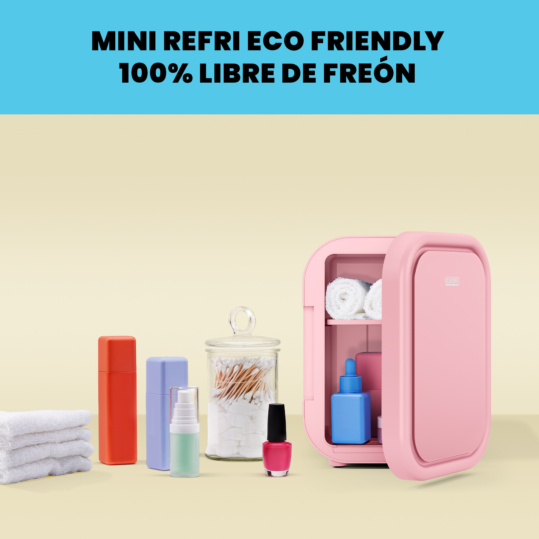 Foto 5 | Chefman - Mini Refrigerador Portátil 6 Latas Color Rosa