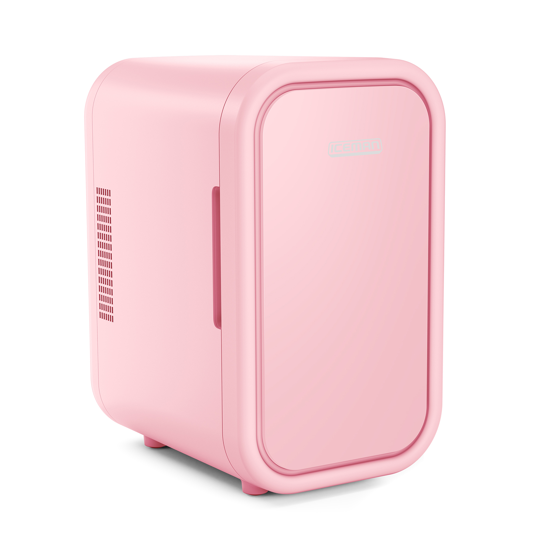 Mini Refrigerador Chefman Portátil de 8 Latas Rosa