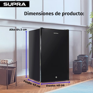 Foto 4 | Frigobar 3.4 P3 Negro con Congelador con Llave Mod Aspen