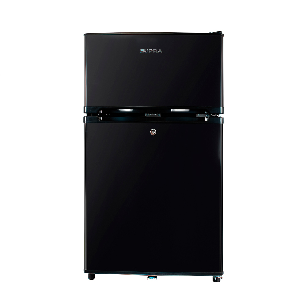 Foto 1 | Frigobar De 3.15 P3 Negro Con Congelador Independiente, Refrigerador Silencioso Con Cerradura Mod. Whistler