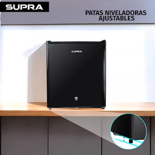 Foto 7 | Mini Refrigerador Con Congelador Negro De 1.7 P3, Refrigerador Portátil Con Cerradura Mod. Vail
