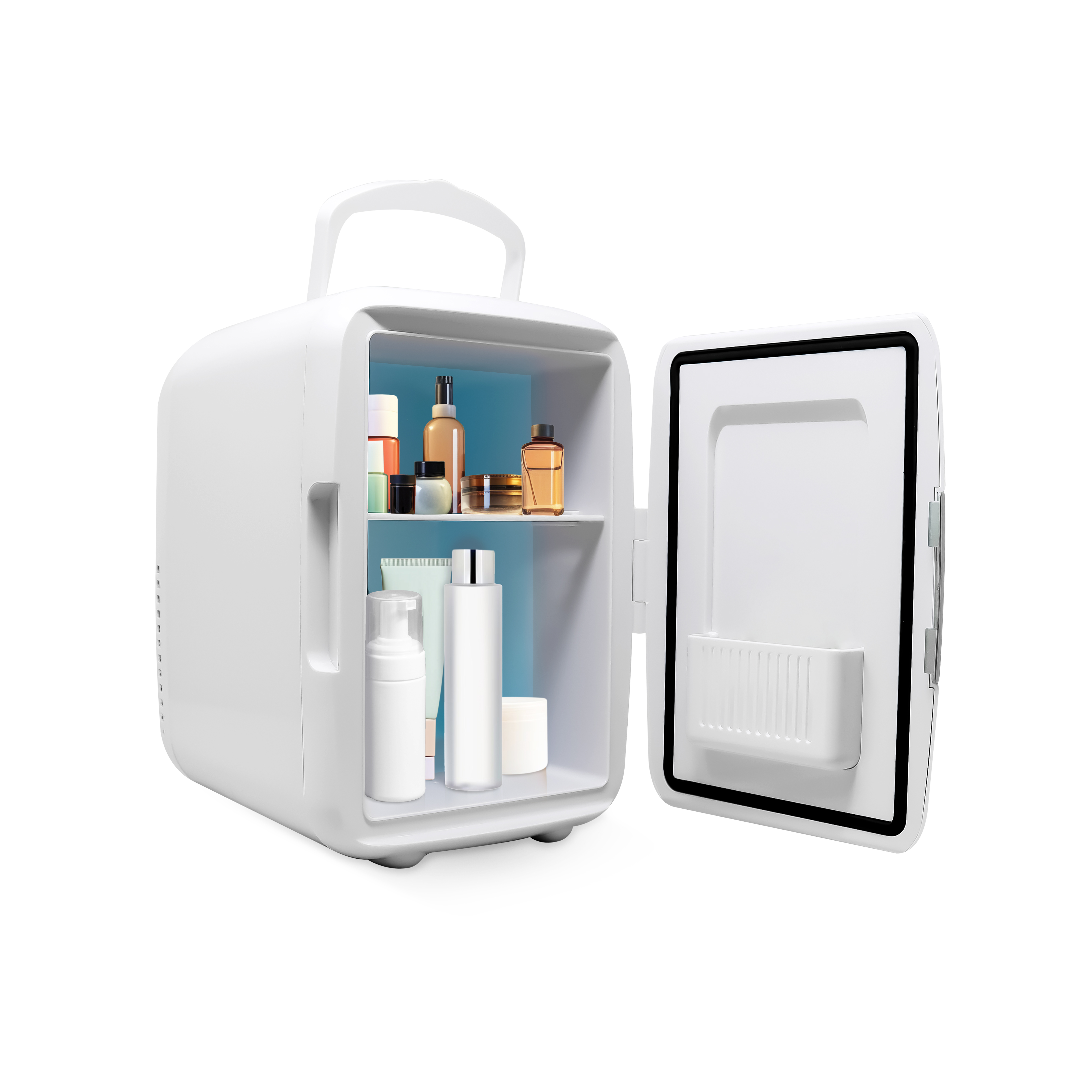 Foto 3 pulgar | Rca Mini Refrigerador Blanco Cocina Rc-4w Auto Oficina