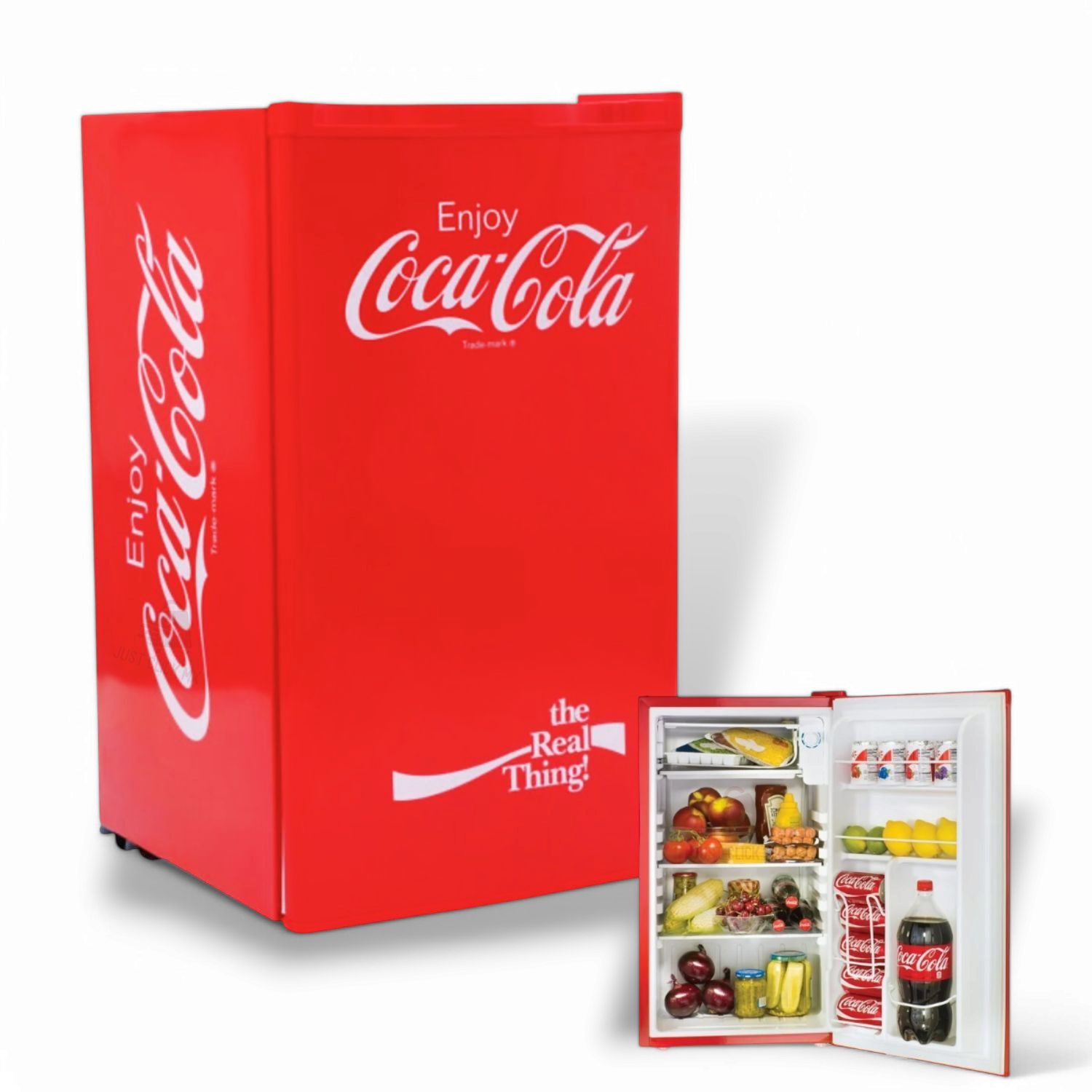 Foto 2 pulgar | Frigobar Coca Cola Classic Refrigerador Dace 3,2p Minibar-justclick Mx