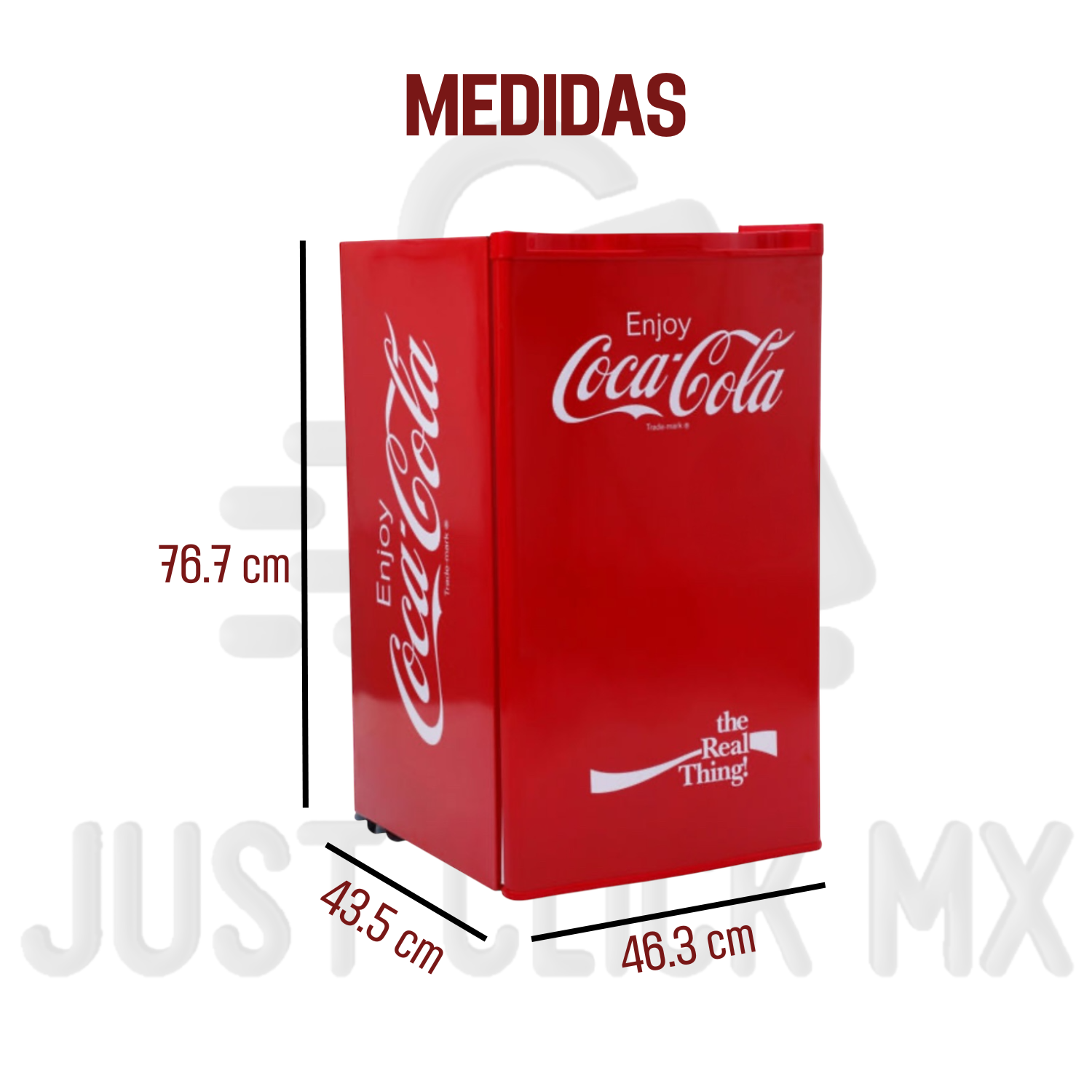 Foto 6 pulgar | Frigobar Coca Cola Classic Refrigerador Dace 3,2p Minibar-justclick Mx