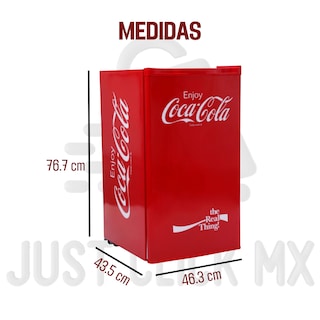 Foto 5 | Frigobar Coca Cola Classic Refrigerador Dace 3,2p Minibar-justclick Mx