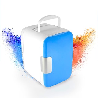 Foto 8 | Mini Refrigerador Frigobares Para Coche 4l Azul Blanco