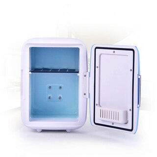 Foto 4 | Mini Refrigerador Frigobares Para Coche 4l Rosa Blanco