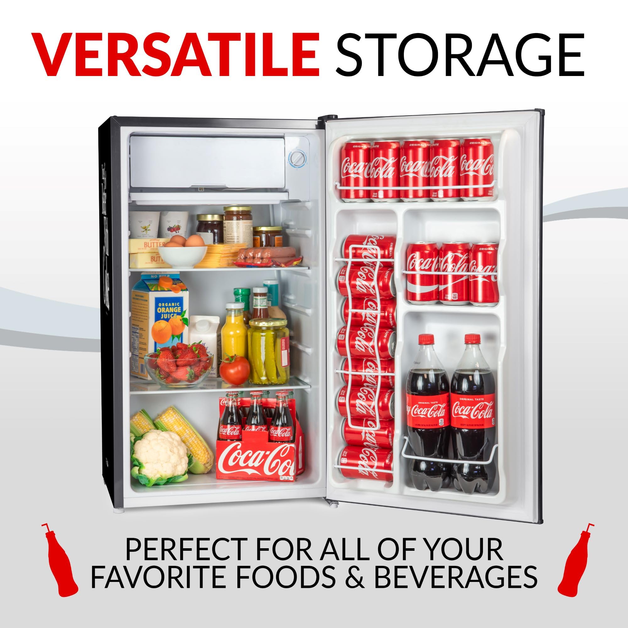 Foto 4 pulgar | Refrigerador Igloo Coca-cola 90l Con Congelador Negro - Venta Internacional.