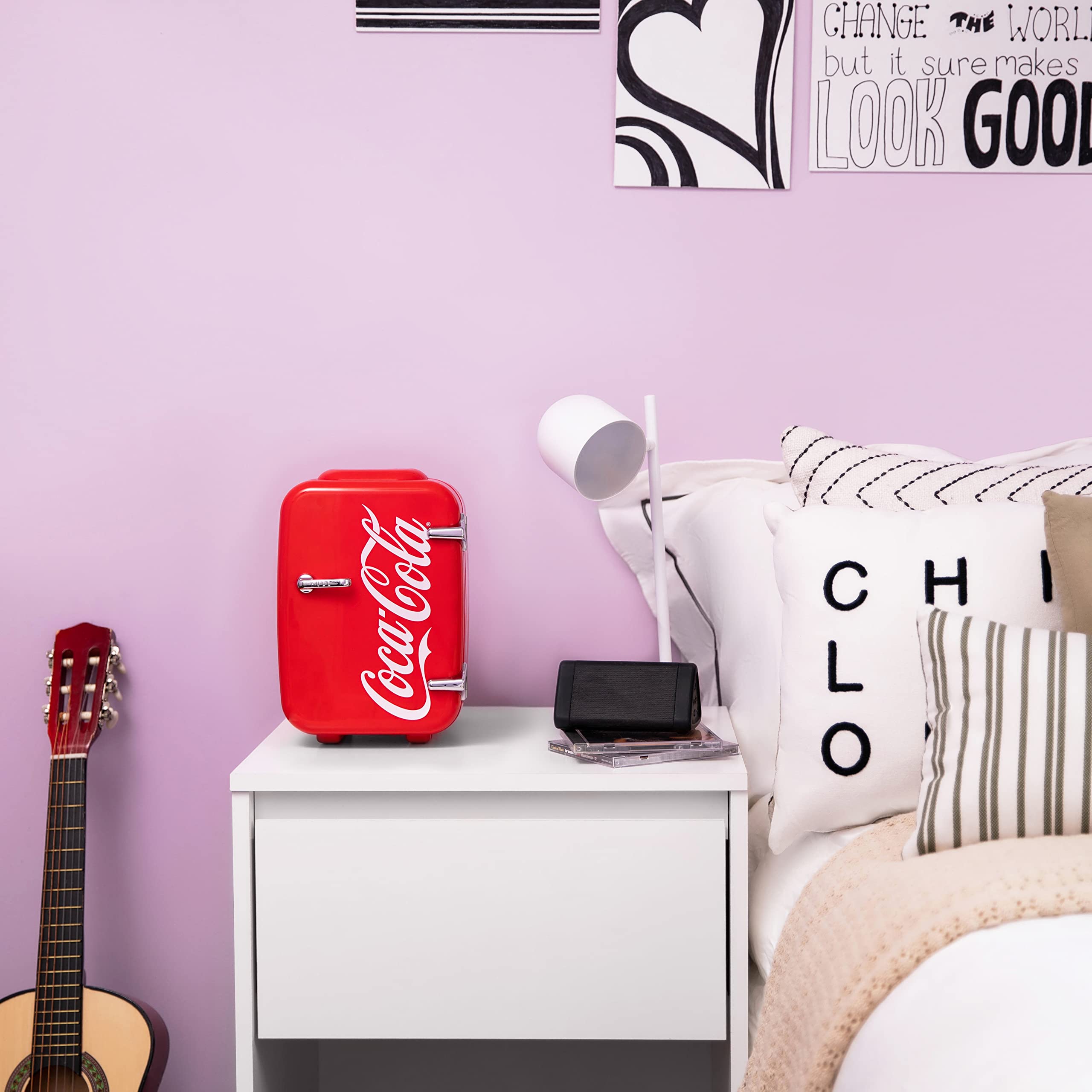 Foto 6 pulgar | Minirefrigerador Cooluli Retro Coca-cola 4l/6 Latas Portátil De 12 V - Venta Internacional.