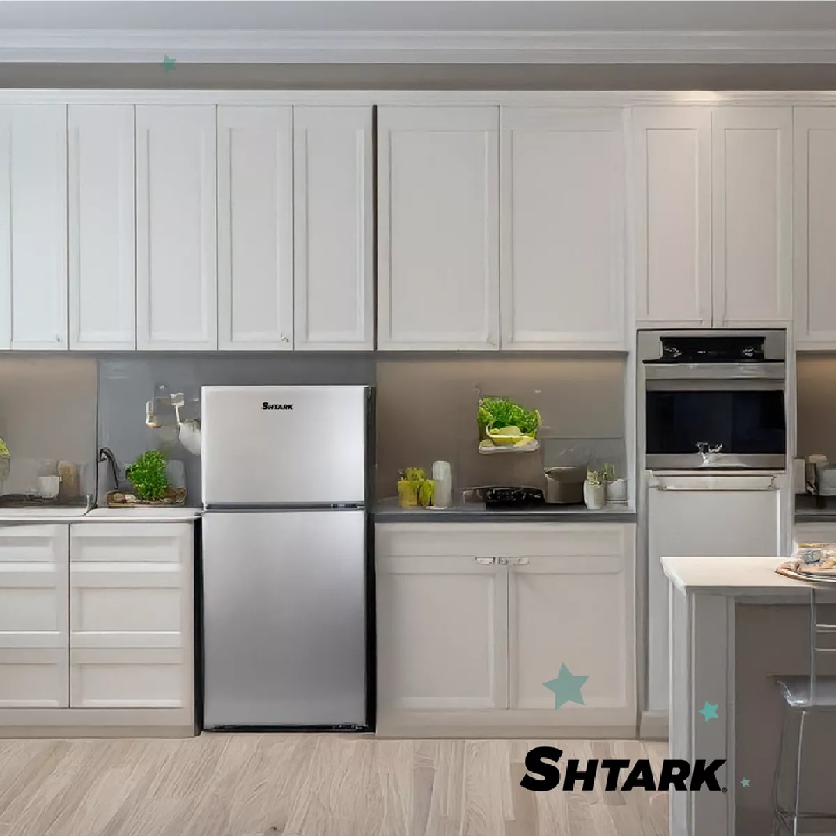 Foto 6 pulgar | Frigobar Refrigerador Con Freezer 86l 2 Puertas 3 Pies Plata