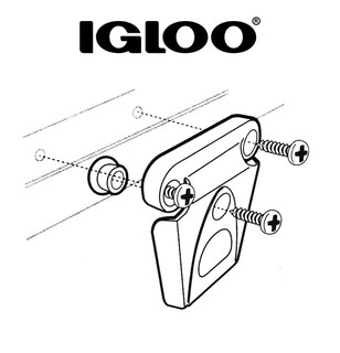 Foto 3 | Cierre De Plástico Estándar Cooler Igloo Para Refrigeradores De 50 A 165 Cuartos De Galón - Venta Internacional.
