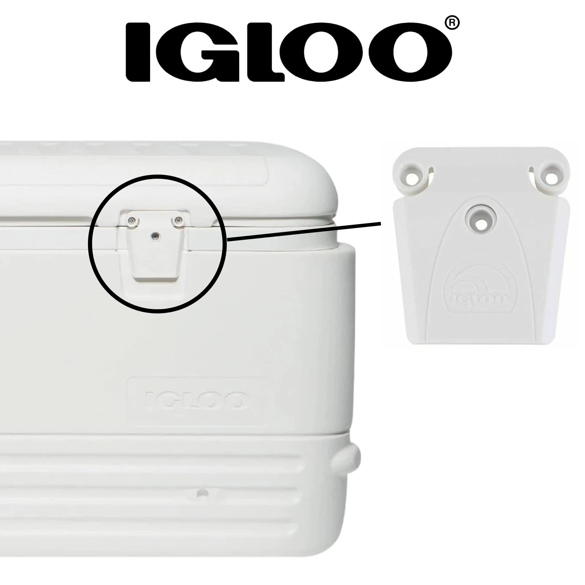 Foto 5 pulgar | Cierre De Plástico Estándar Cooler Igloo Para Refrigeradores De 50 A 165 Cuartos De Galón - Venta Internacional.