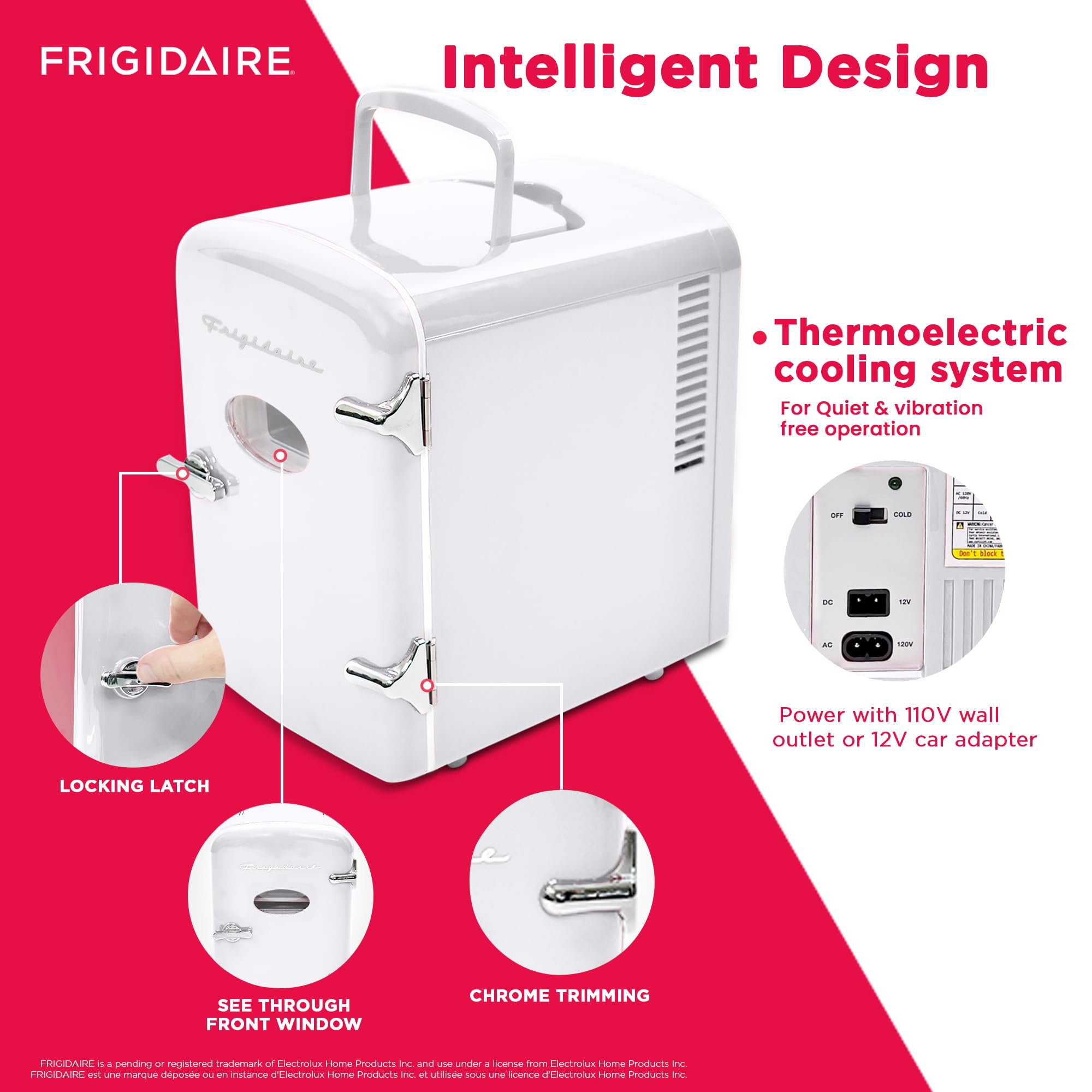 Foto 5 pulgar | Minirefrigerador Personal Frigidaire Efmis129-white 4l - Venta Internacional.