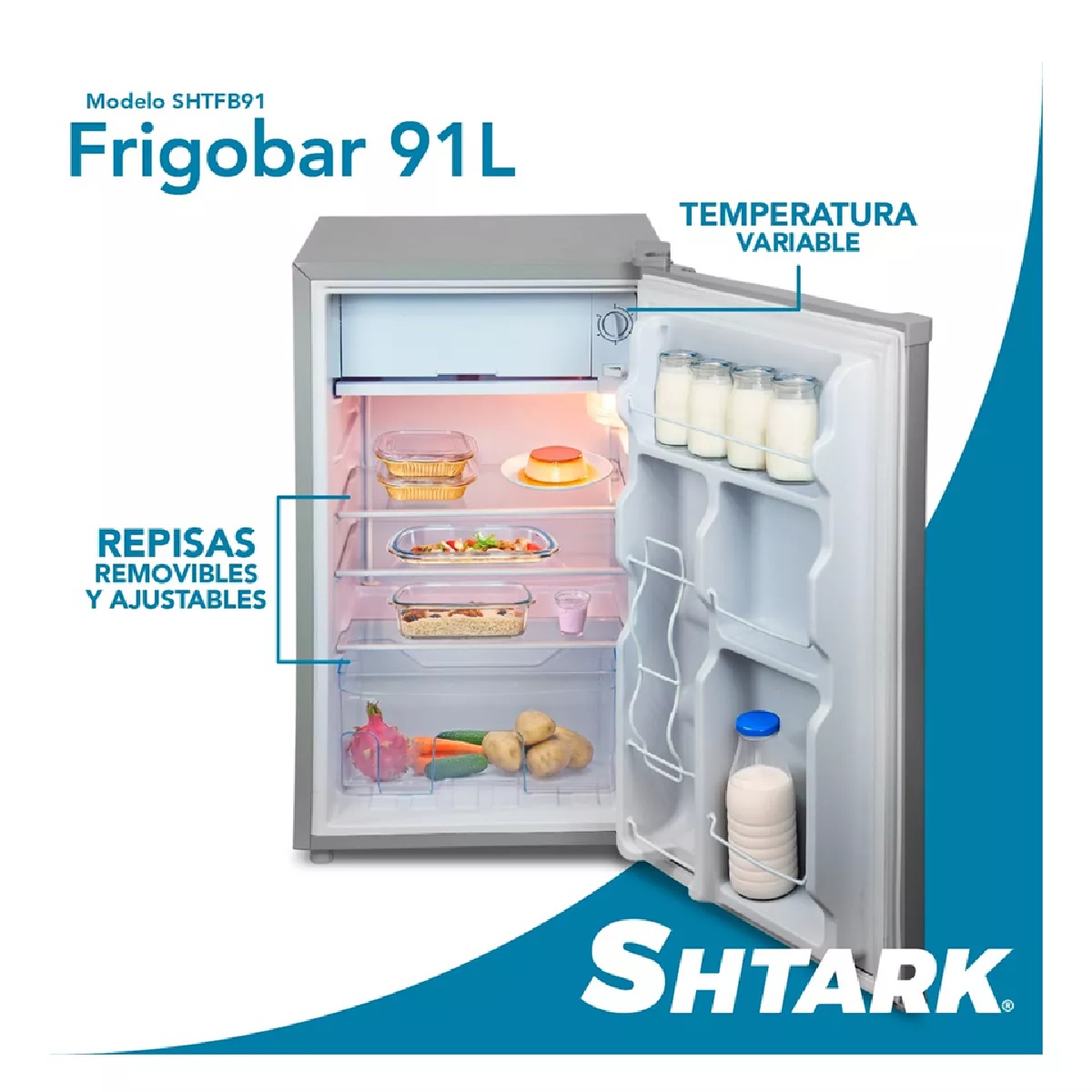 Foto 3 pulgar | Frigobar Refrigerador Acero Inoxidable 91 Litros 3.2 Ft Plata