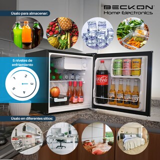 Foto 8 | Frigoba Beckon 1.6 Pies 45l Ahorrador de Energía Gris Plata