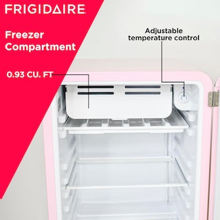 Foto 6 | Refrigerador Frigidaire Retro Compact De 3.2 Pies Cúbicos Con Enfriador Rosa - Venta Internacional.