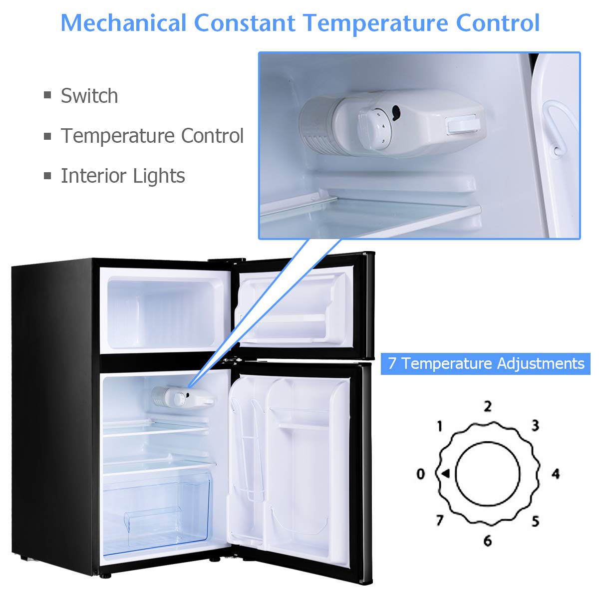 Foto 6 pulgar | Refrigerador Portátil Rainfally Ep22672bk 90l Negro - Venta Internacional.