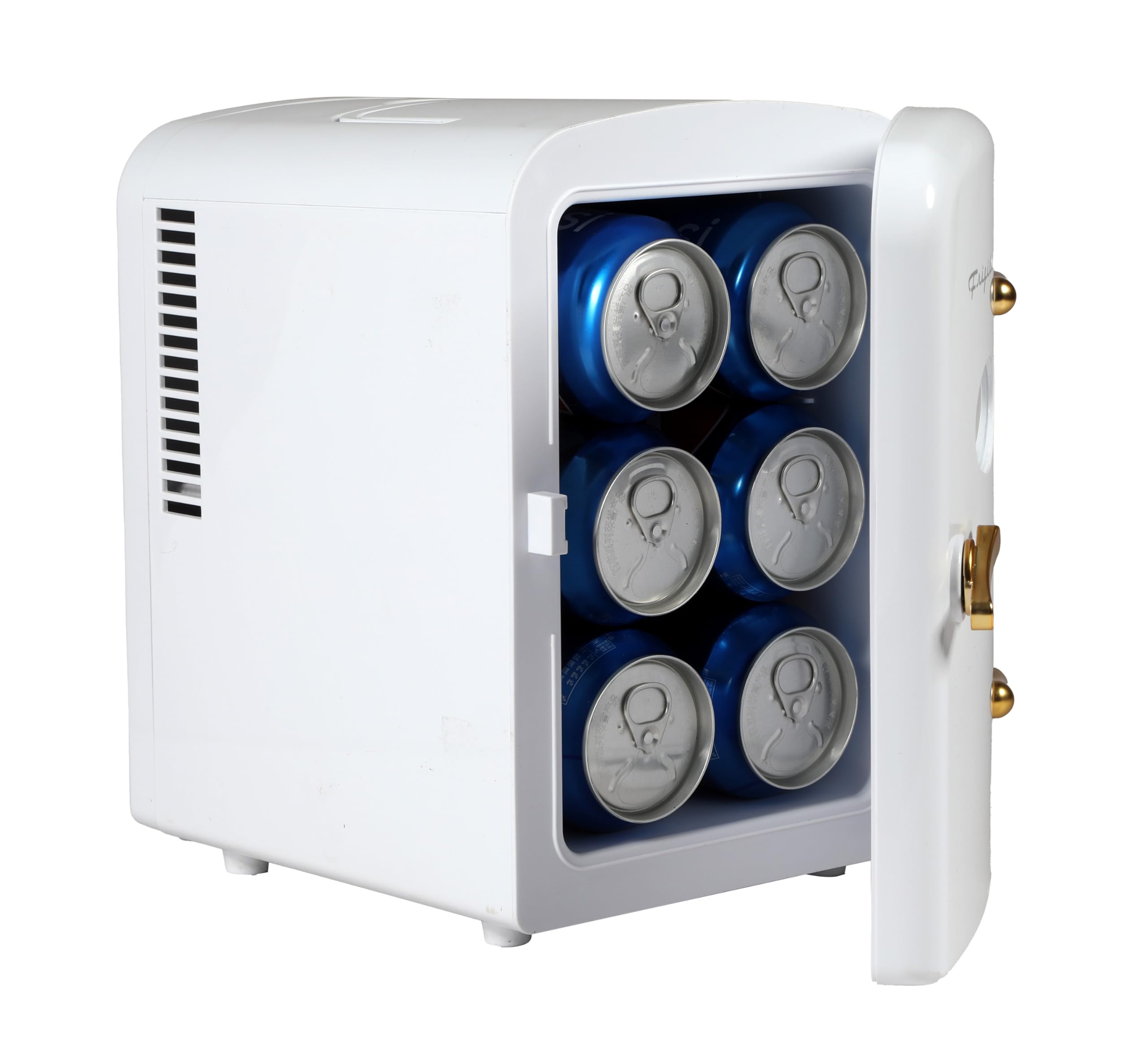 Foto 4 | Mininevera Frigidaire, Retro, Personal, 6 Litros, 9 Latas, Color Blanco - Venta Internacional.