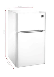 Foto 4 | Refrigerador Rca Rfr832white Rfr832 3.2 Pies Cúbicos Blanco - Venta Internacional.