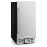 Refrigerador De Bebidas Costway 2.9 Pies Cúbicos 115 Latas De Acero Inoxidable - Venta Internacional.