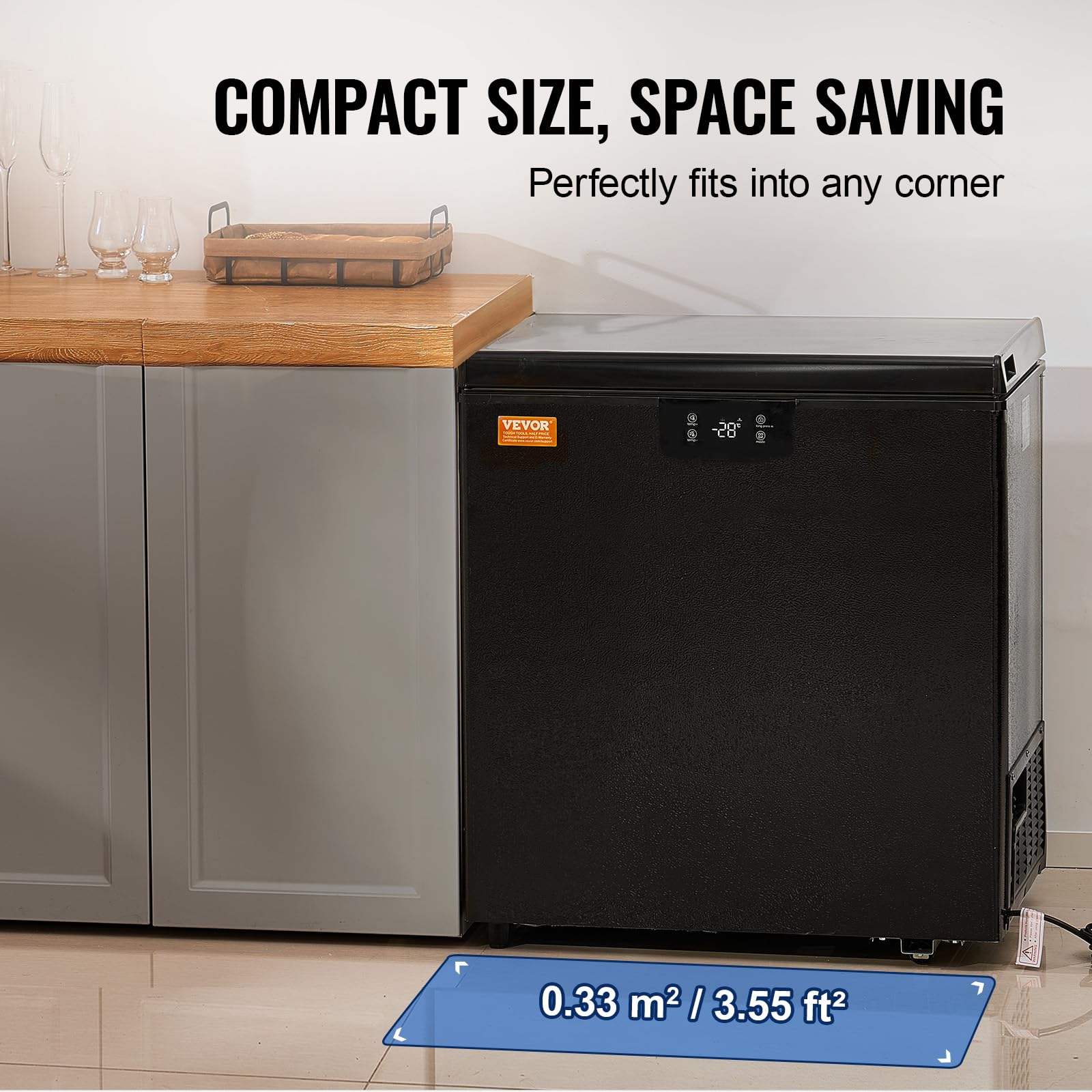 Foto 5 | Congelador Profundo Compacto Vevor De 110 L/3.88 Pies Cúbicos - Venta Internacional.
